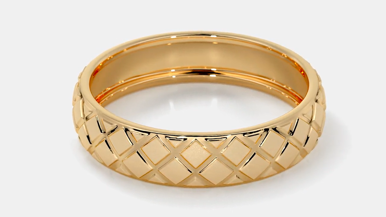 Gold Plated Men's Designer Ring