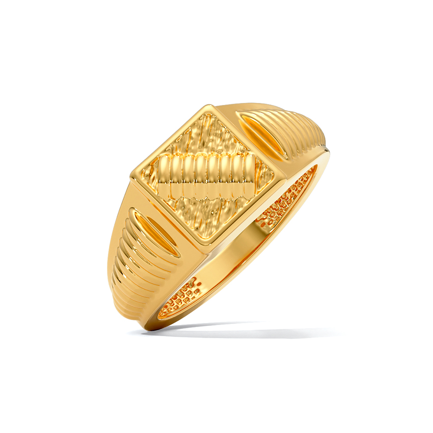 Gold Plated Men's Designer Ring