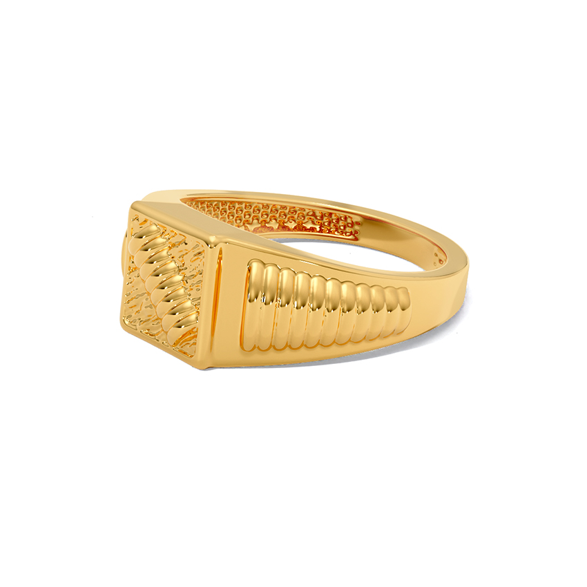 Gold Plated Men's Designer Ring