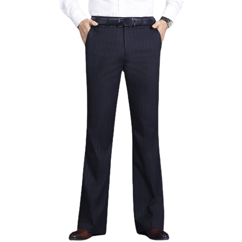 Men's Light Grey Slim Fit Formal Trouser | Office Wear Stretchable Smart Pants