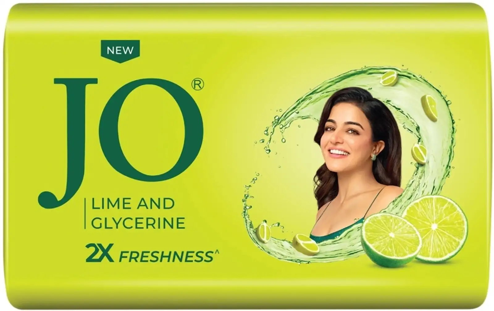 JO Lime & Glycerine Bath Soap – 100g x 5 Bars (500g)