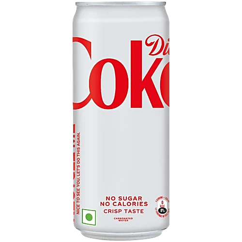 Coca-Cola Diet Coke Soft Drink, 300 ml Can