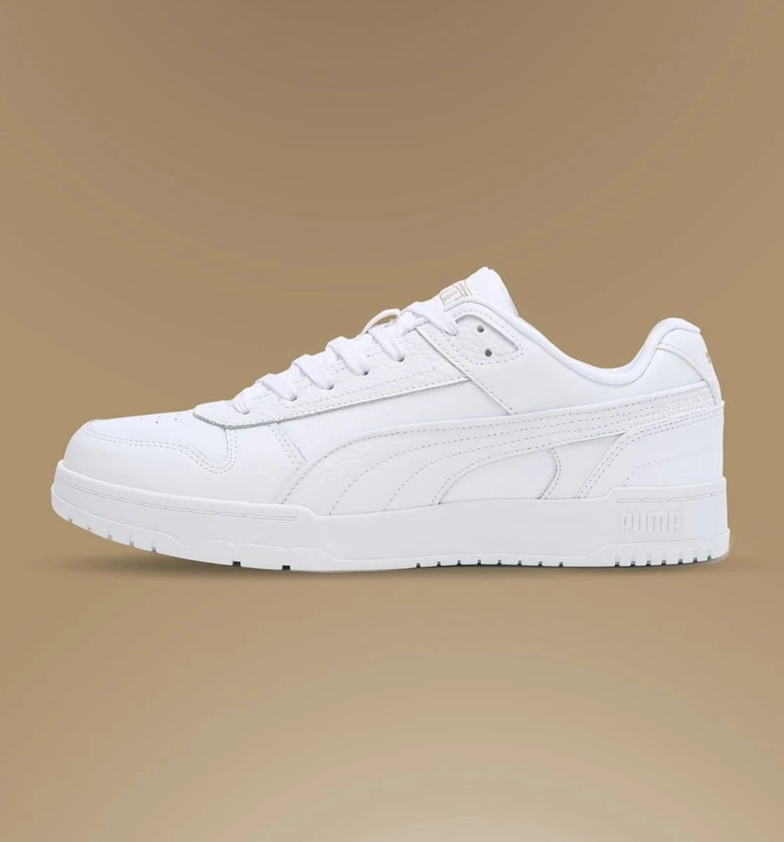 Puma Court Shatter Low Sneakers for Men (White)