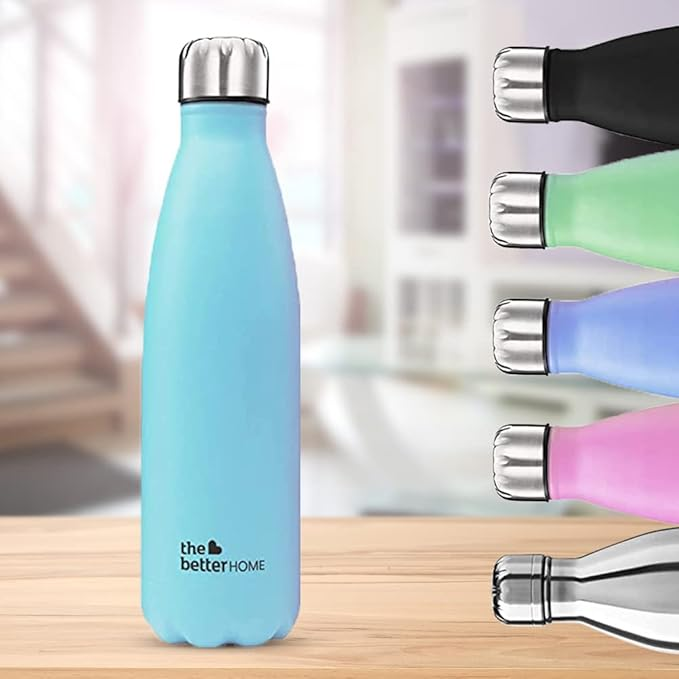The Better Home 1000 ml Thermosteel Vacuum Insulated Stainless Steel Water Bottle (Pink)